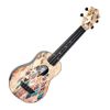 FLIGHT TUS40-GRAN UKULELE SOPRANO EN ABS MOTIF GRANADA + Housse