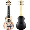 FLIGHT TUS40-GRAN UKULELE SOPRANO EN ABS MOTIF GRANADA + Housse