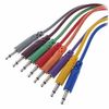 HOSA CMM-815 CABLES DE PATCH TS - 15cm ( 8PCS)