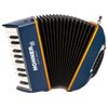HOHNER XS CHILD ACCORDEON TOUCHES PIANO 15 BASSES - BLEU/ORANGE