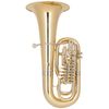 MIRAPHONE 181C 07000 "BELCANTO" TUBA FA 6 PALETTES VERNI + Housse