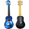 FLIGHT TUS40-SPA UKULELE SOPRANO EN ABS MOTIF SPACE + Housse