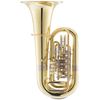MIRAPHONE 283B "NORWEGIAN STAR" TUBA EN MIB 5 PALETTES VERNI + housse
