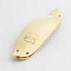 LEFREQUE 76mm SOLID SILVER/GOLD PLATED YELLOW PONT HARMONIQUE