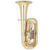 MIRAPHONE 84A 07000 TUBA 1/2 EN BB 4 PALETTES VERNI + Housse