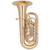 MIRAPHONE 282A TUBA 3/4 EN SIB 4 PALETTES VERNI CUIVRE ROSE + Housse