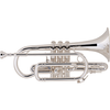 BACH STRADIVARIUS 184S CORNET SIB ARGENTE avec étui et embouchure