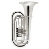 BESSON BE186 TUBA SIB 4 PALETTES ARGENTÉ + ETUI