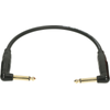 KLOTZ KIKPK020RR CABLE DE PATCH JACK TS 90° / JACK TS 90° 20cm