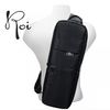 ROI CB-BLACK HOUSSE SAC BANDOUILIERE ÉTUI FLÛTE TRAVERSIERE NOIR