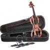STAGG EVN X-4/4 VBR VIOLON ELECTRIQUE AVEC ACCESSOIRES BRUN