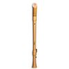 MOLLENHAUER CANTA 2546k FLUTE A BEC BASSE COUDEE POIRIER-4 CLES