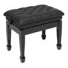 STAGG PBH 850 BKP SBK BANQUETTE HYDRO NOIR BRILLANTE/SIMILI CUIR NOIR