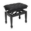 STAGG PBH 850 BKP SBK BANQUETTE HYDRO NOIR BRILLANTE/SIMILI CUIR NOIR