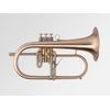 ADAMS F2 "SELECTED" BUGLE VERNI BROSSÉ PAVILLON CUIVRE ROSE
