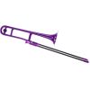 PBONE TROMBONE EN RESINE ABS VIOLET avec housse et embouchure