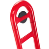 PBONE TROMBONE EN RESINE ABS ROUGE avec housse et embouchure