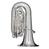 MELTON 3225-S "URSUS" TUBA EN UT 4/4 4+1 PISTONS ARGENTE