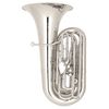 MIRAPHONE 12915 TUBA EN UT 4 PISTONS + 1 PALETTE ARGENTE + Housse