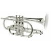 BESSON BE928GT-S SOVEREIGN CORNET PRO SIB ARGENTE AVEC TRIGGER + étui