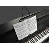 BOSTON PLM-180-BK LAMPE DE PIANO LED - Noir Mat