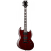 LTD VIPER256-STBC GUITARE ELECTRIQUE "SG" SEE THRU BLACK CHERRY