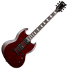 LTD VIPER256-STBC GUITARE ELECTRIQUE "SG" SEE THRU BLACK CHERRY