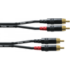 CORDIAL CFU1.5CC CABLE 2 RCA / 2 RCA - 1.5m
