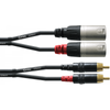 CORDIAL CFU6MC CABLE 2RCA / 2 XLR MALES - 6m