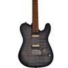 LARRY CARLTON T7 FM TBK GUITARE ELECTRIQUE "TELECASTER" TRANS. BLACK