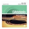 D'ADDARIO EZ920 85/15 BRONZE JEU DE CORDE POUR GUITARE FOLK 12-54