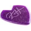 DUNLOP 47PKH3NPS MEDIATOR KIRK HAmmET PURPLE SPARKLE JAZZ (pack-6)