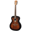 LAG TN70A-B&B "TRAMONTANE" GUITARE FOLK NYLON AUDITORIUM BLACK&BROWN