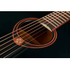 LAG T70D-BLS "TRAMONTANE" GUITARE FOLK DREADNOUGHT BLACK SATIN