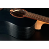 LAG T70D-BLS "TRAMONTANE" GUITARE FOLK DREADNOUGHT BLACK SATIN