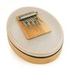 HOKEMA SANSULA BASIC KALIMBA 9 LAMES CAISSE BOIS & PEAU SYNTHETIQUE