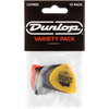DUNLOP VARIETY PACK 12 MEDIATORS LIGHT/MEDIUM