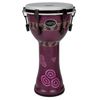 GEWA LIBERTY M12 DJEMBE EN PVC 12" ACCORD MECANIQUE BALI PURPLE