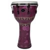 GEWA LIBERTY M14 DJEMBE EN PVC 14" ACCORD MECANIQUE BALI PURPLE