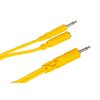 HOSA CMM-545Y HOPSCOTCH PACTH - 3.5MM TS- 45cm( 5PCS)