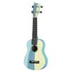 GEWA MANOA WAIMEA W-SO-BL UKULELE SOPRANO "TROPICAL WAVES" + housse