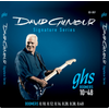 GHS DGF "DAVID GILMOUR" JEU DE CORDES ELECTRIQUES  BLEU 10-48