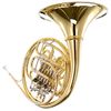 HANS HOYER G10A-L1 COR DOUBLE VERNI avec étui/embouchure