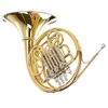 HANS HOYER G10A-L1 COR DOUBLE VERNI avec étui/embouchure