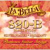 LABELLA 820B JEU CORDE GUTARE FLAMENCO - NYLON NOIR