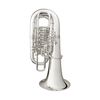 B&S 5100W-S TUBA FA 4+2 PALETTES ARGENTÉ avec housse