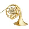 HANS HOYER 801 COR DOUBLE VERNI avec étui et embouchure d'origine