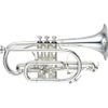 YAMAHA YCR 8335GS CORNET NEO SIB pavillon rose argentée avec étui