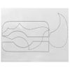 PLAQUE DE PROTECTION GUITARE CELLULOÏD TRANSPARENT A DECOUPER