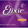 ELIXIR NANOWEB 11077 JEU CORDES GIT. FOLK / LIGHT-MEDIUM 12-56